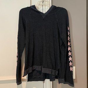 HardTail Forever Hoodie with Rose Gold Hearts